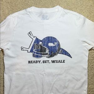 White long sleeve vineyard Vines t shirt